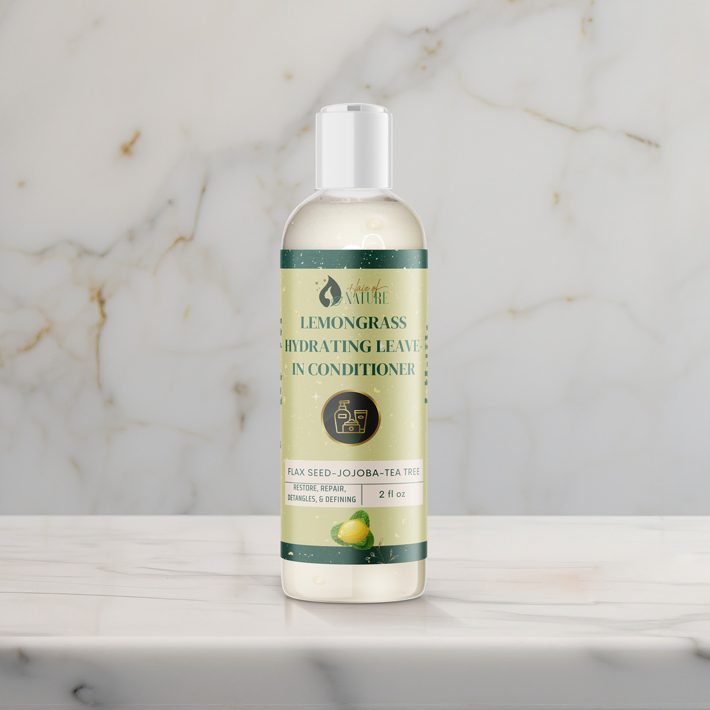 Lemongrass Hydrating Leave in Conditioner 2oz