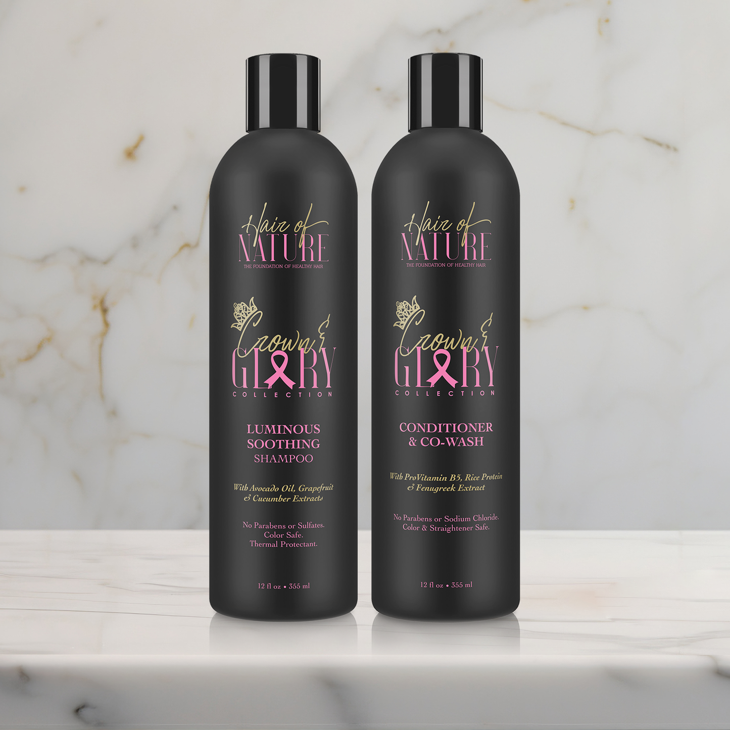 CROWN & GLORY SHAMPOO AND CONDITIONER SET