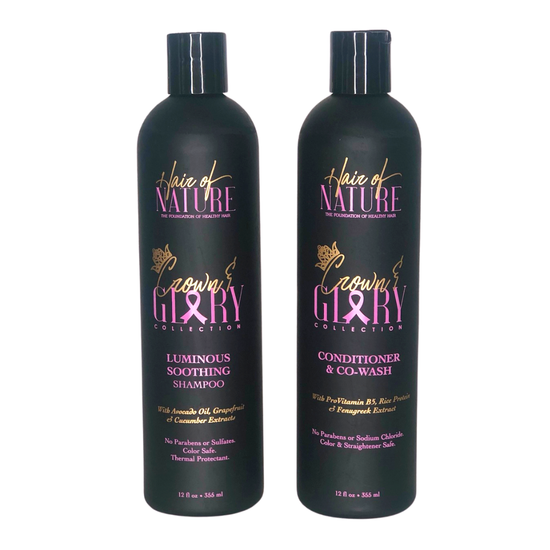 CROWN & GLORY SHAMPOO AND CONDITIONER SET